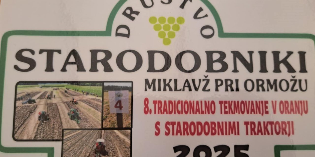 Z 8. tekmovanja s starodobnimi traktorji in plugi (Krčevina 2025)