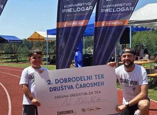 Z dobrodelnega teka v Svetem Tomažu: Za Tea zbrali 12.102,16 evrov