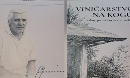 Publikacija “Viničarstvo na Kogu” avtorja ljubiteljskega zgodovinarja Tončeka Luskoviča ugledala luč sveta