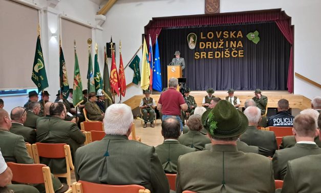 Lovska družina Središče ob Dravi obeležila 80 let delovanja